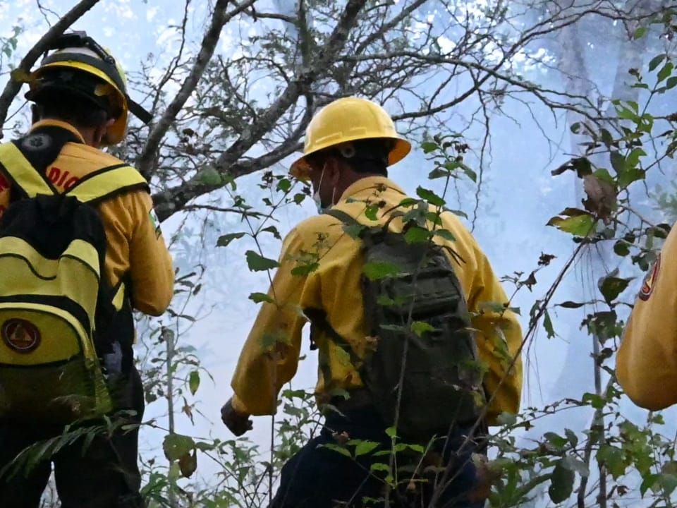 Incendio Forestal  Semahn