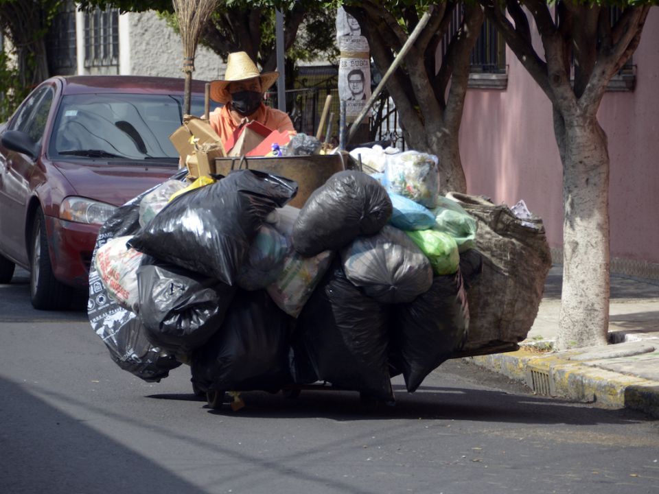 Trabajador de limpia