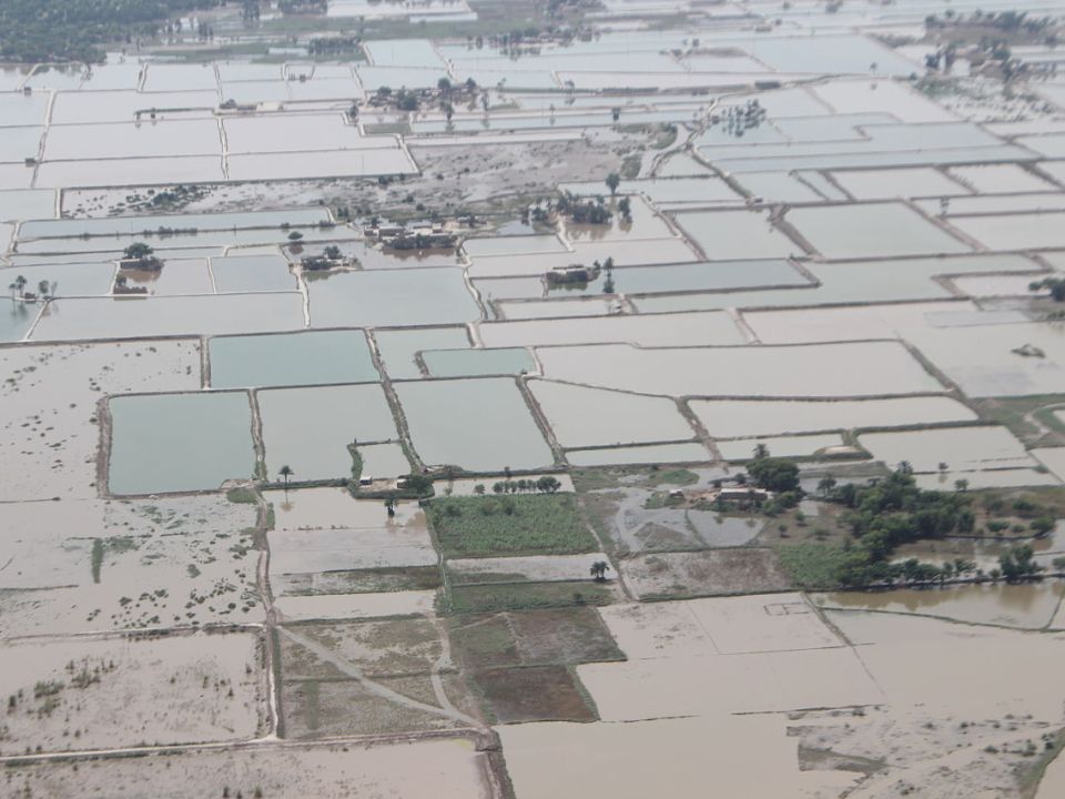 Inundación en Pakistán