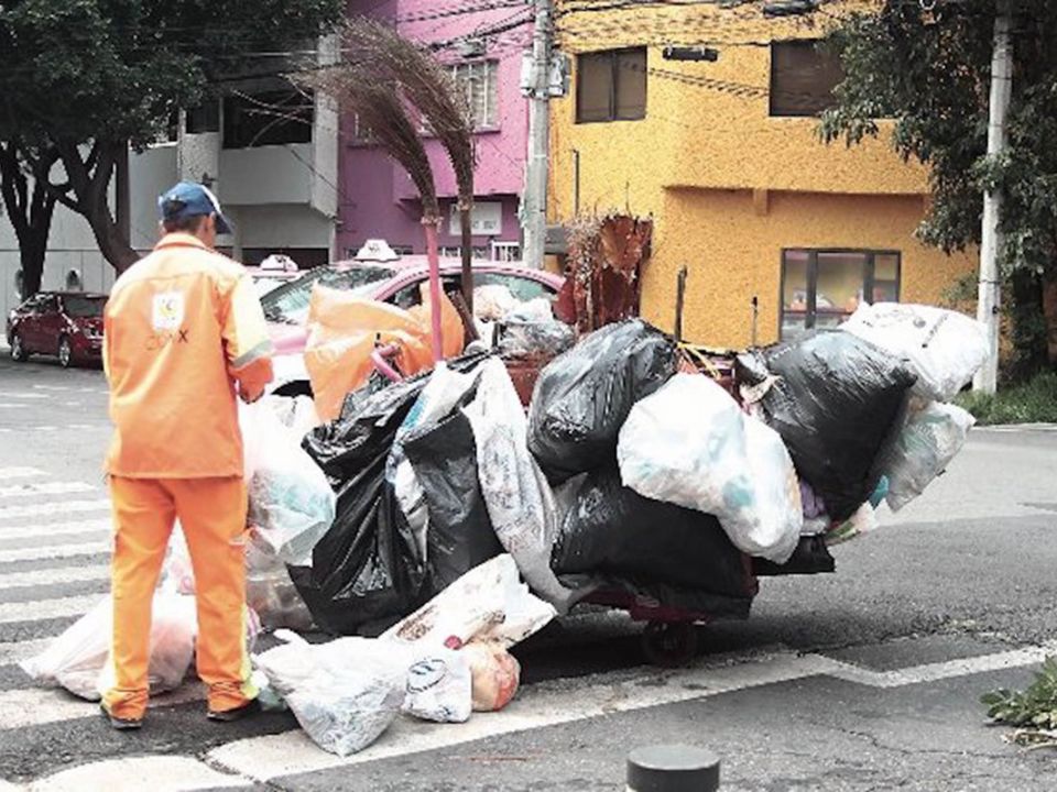 Trabajador de limpia