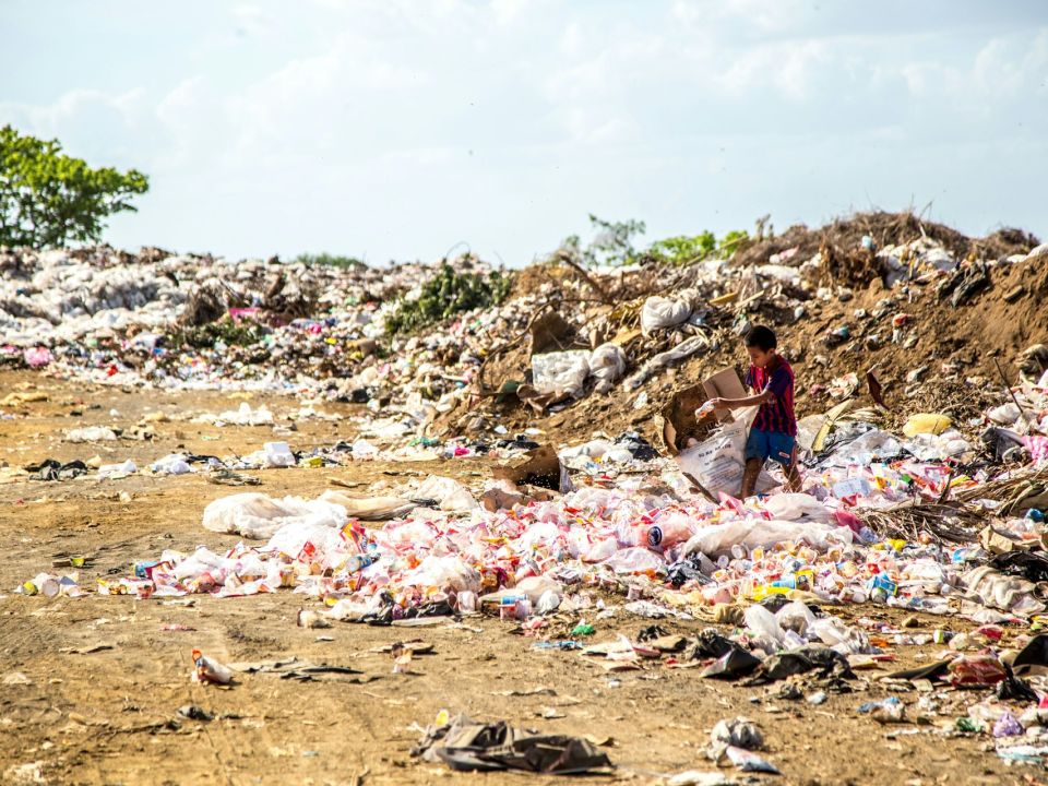 Basura plástica