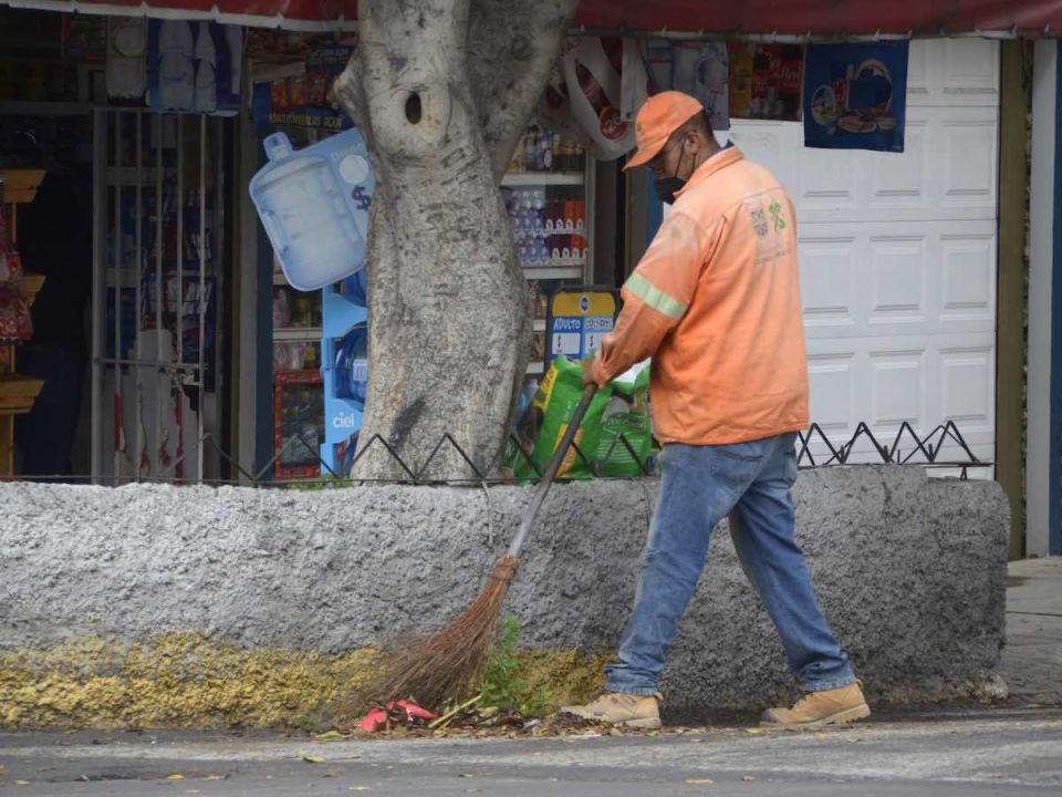 Trabajador de limpia