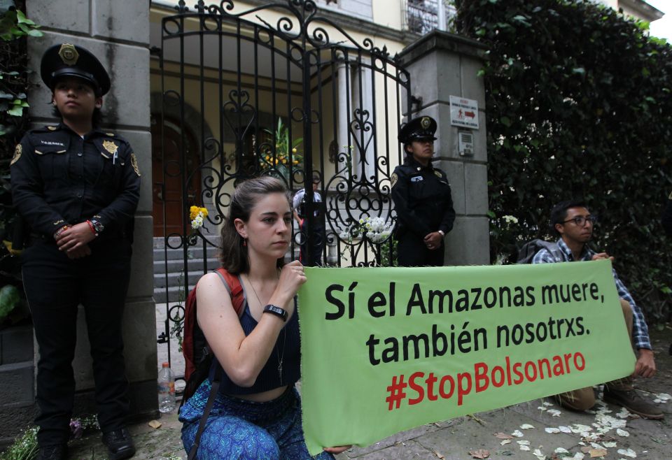 Protestas contra Bolsonaro