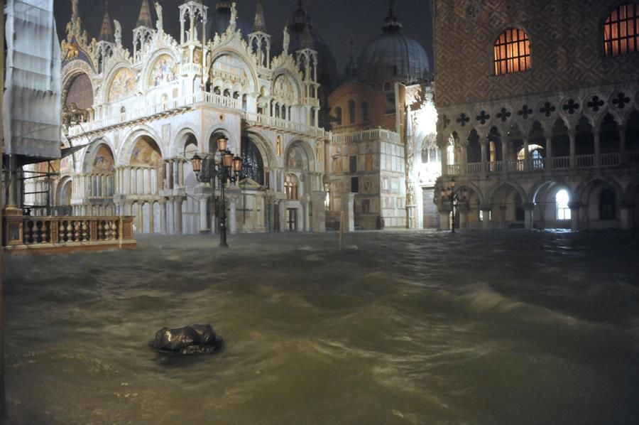 Inundación en Venecia