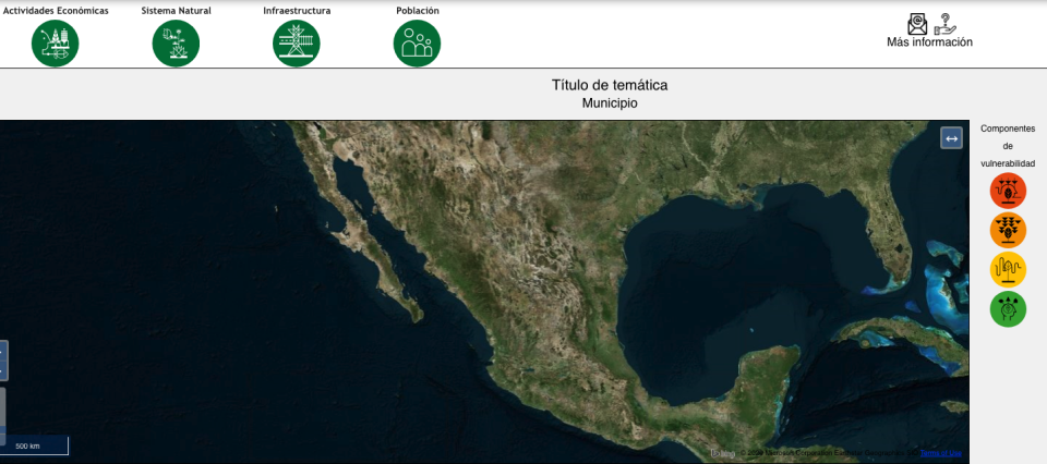 Atlas Nacional de Vulnerabilidad al Cambio Climático