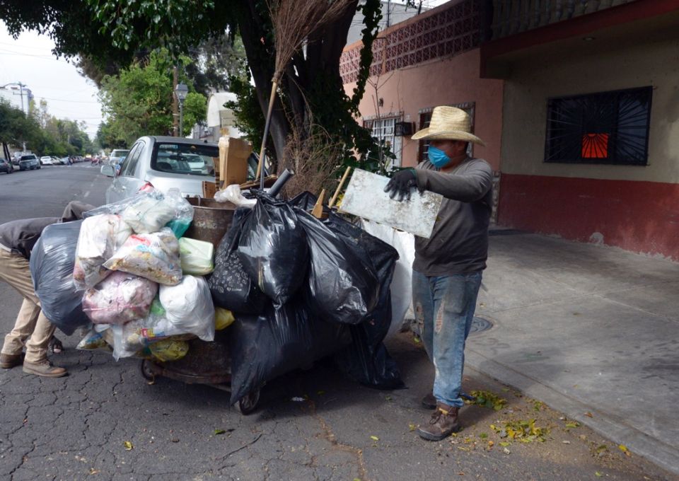 Trabajador de limpia