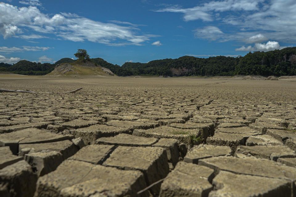 El lago seco Metzabok en San Cristóbal de las Casas