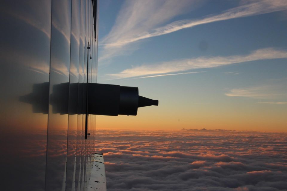 Toma de muestras en el observatorio del Pic du Midi