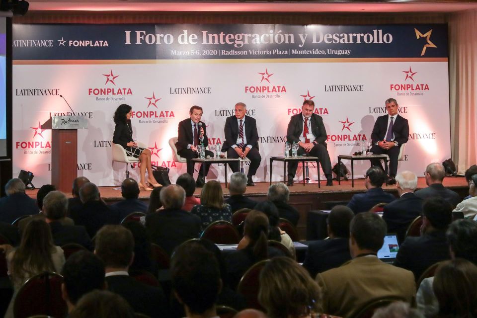 I Foro de Integración y Desarrollo que organiza FONPLATA, en Montevideo (Uruguay). Efe/Raúl Martínez FONPLATA