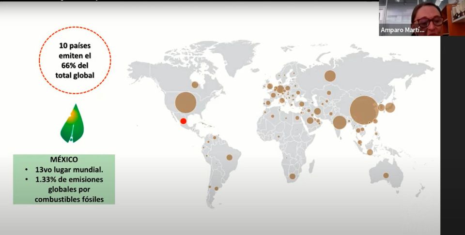 Mapa Emisiones UNAM
