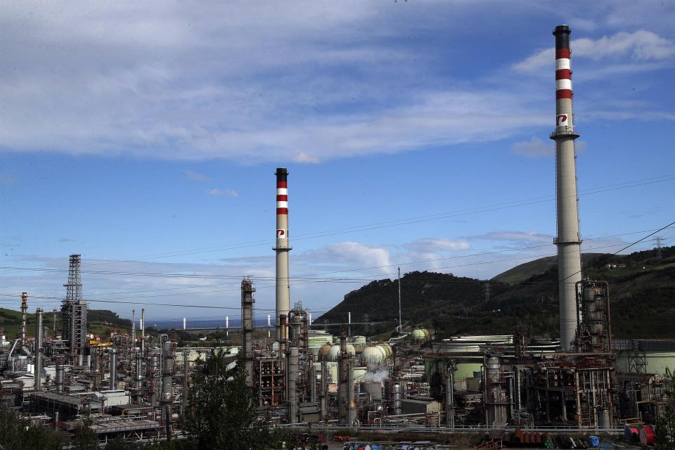 Emisiones de refinería