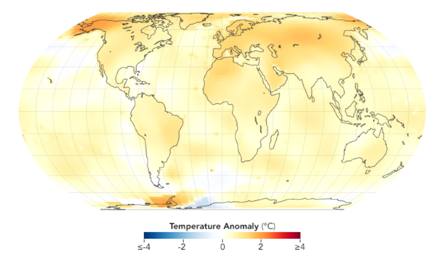 Mapa de ola de calor 