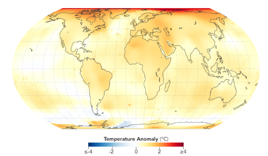 Mapa de ola de calor 