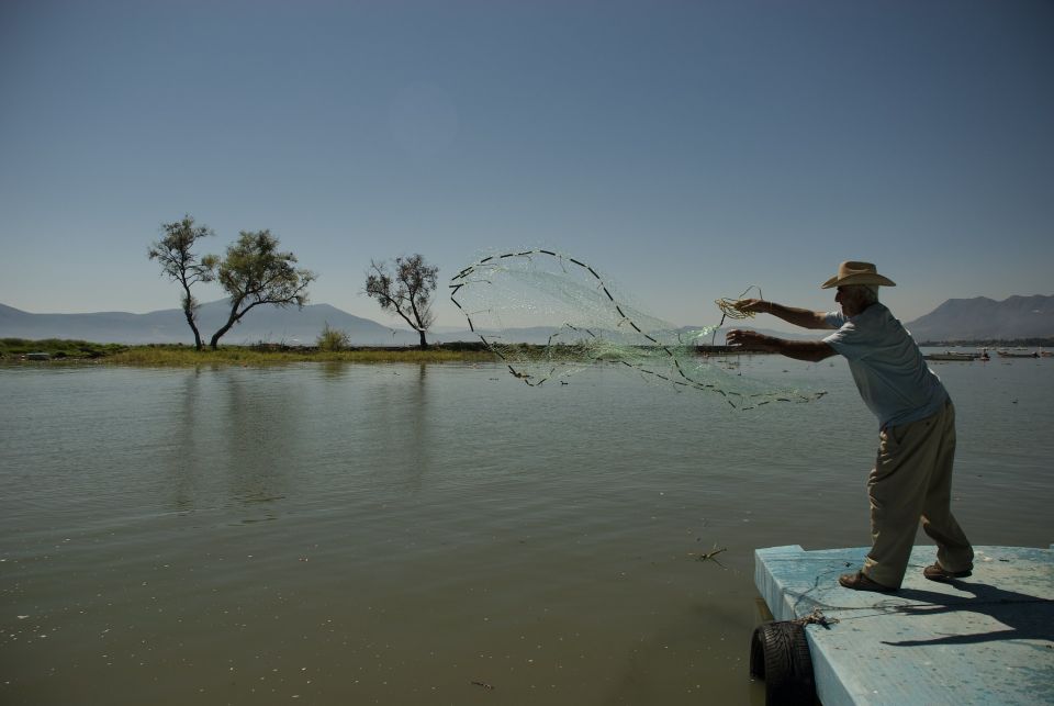 Pescador Lago de Chapala