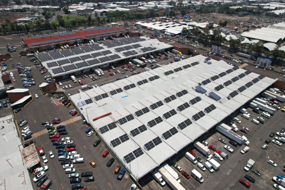 Planta Solar Fotovoltaica de la Central de Abasto (CEDA) 