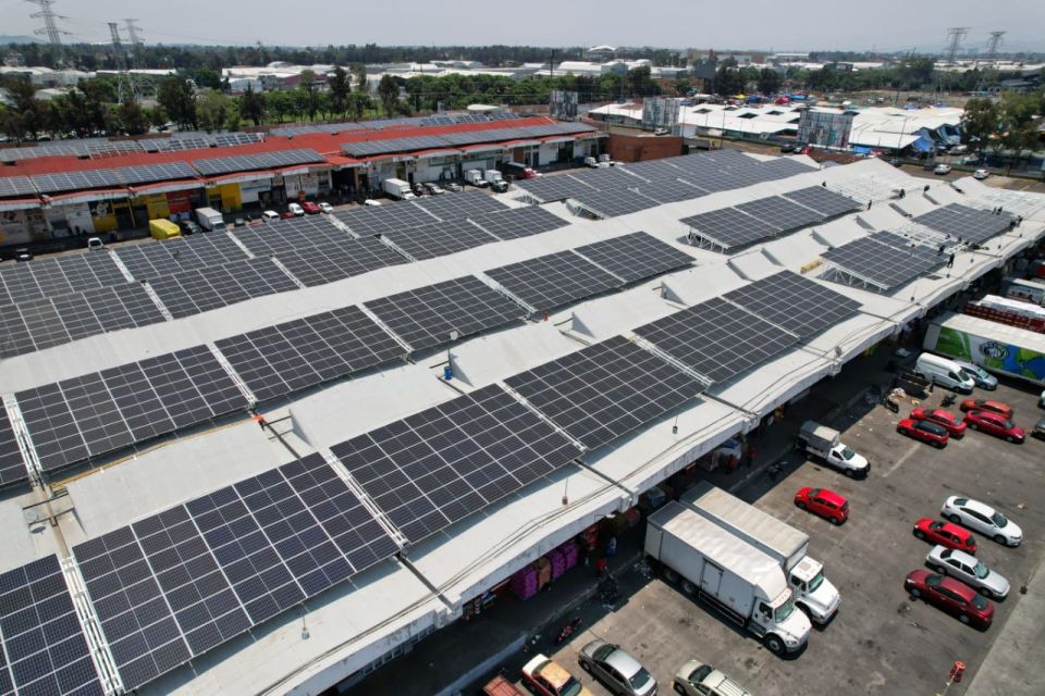 Planta Solar Fotovoltaica de la Central de Abasto (CEDA) 