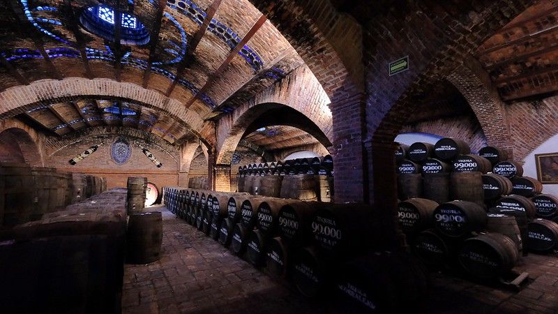 Barriles de tequila