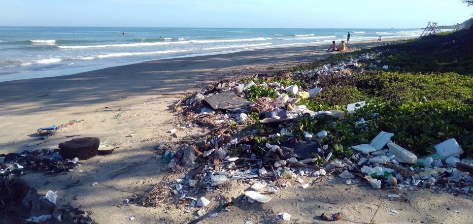 Basura en la playa