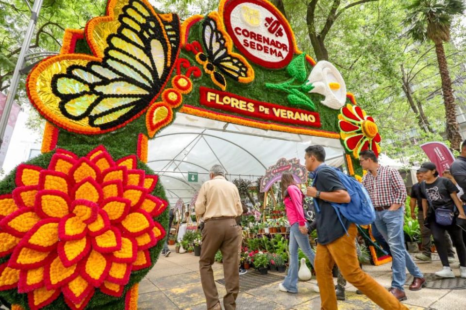 Festival de las Flores de Verano en la CDMX