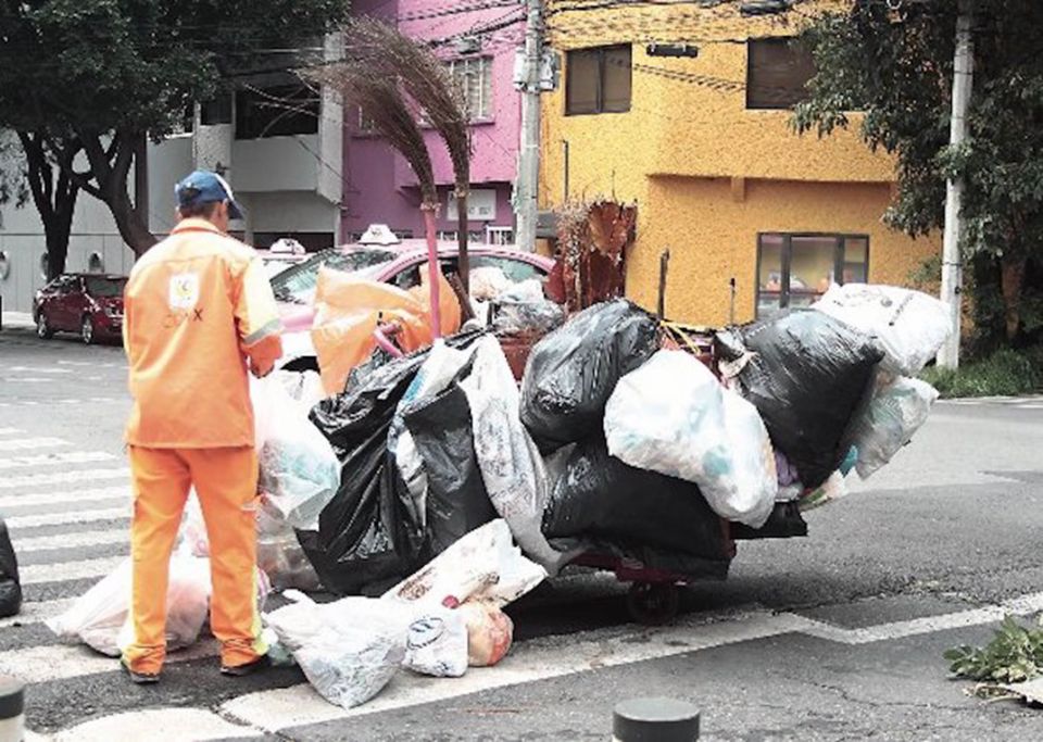 Trabajador de limpia